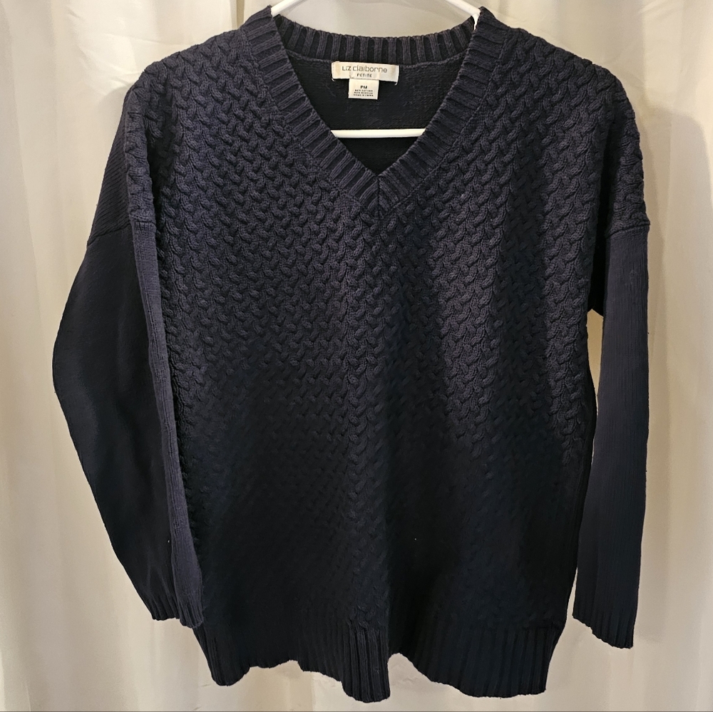 Woman's Navy Blue Sweater